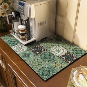 Quick Drying Dish Mat Coffee Draining Pad